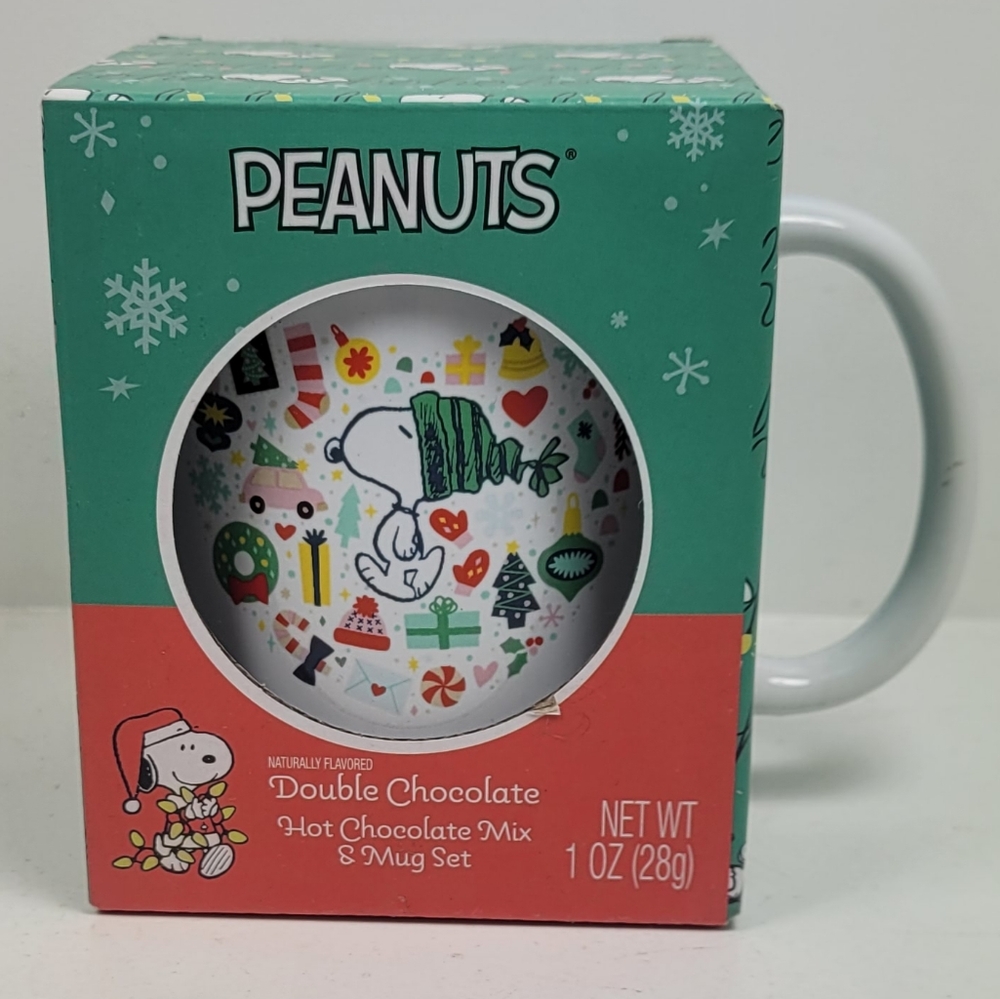 Peanuts Snoopy Holiday Mug Set